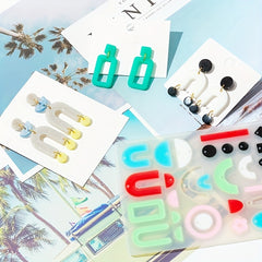 61pcs Epoxy Resin Silicone Molds for DIY Jewelry Making