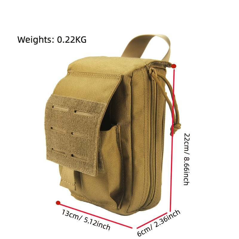 Camouflage 1000D Nylon First Aid Bag for Outdoor Activities