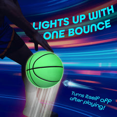 Size 7 Luminous Basketball PU Wear-resistant And Durable Gift