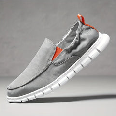 Men's Comfy Slip On Loafer Shoes Casual Anti skid Flat Shoes
