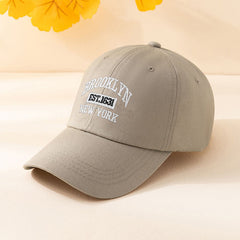 Vintage Embroidered Baseball Cap 'BROOKLYN YORK'