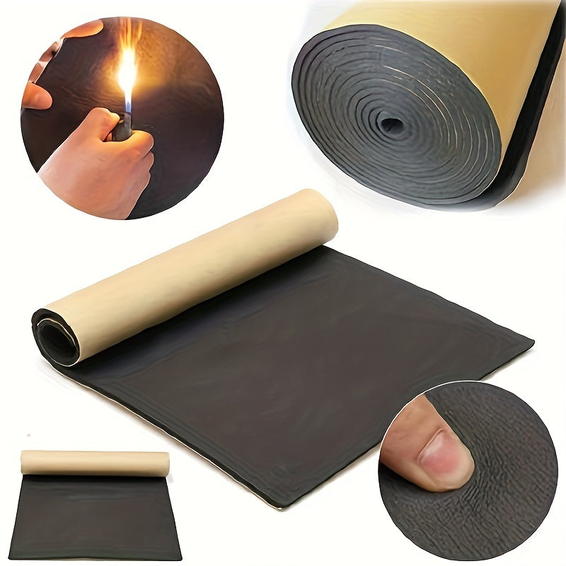 Car Hood Engine Firewall Heat Mat Deadener Sound Proof Insulation