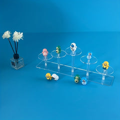 Stylish Acrylic Storage Rack for Home Organization