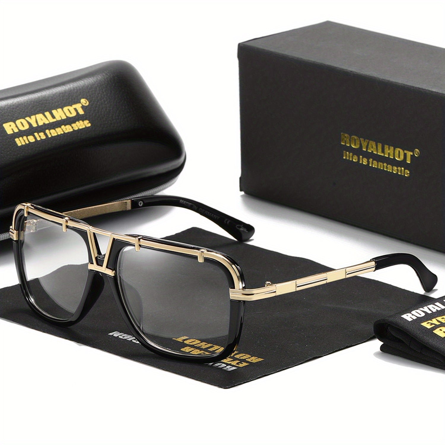 RoyalHot Unisex Classic Sunglasses for Outdoor Activities