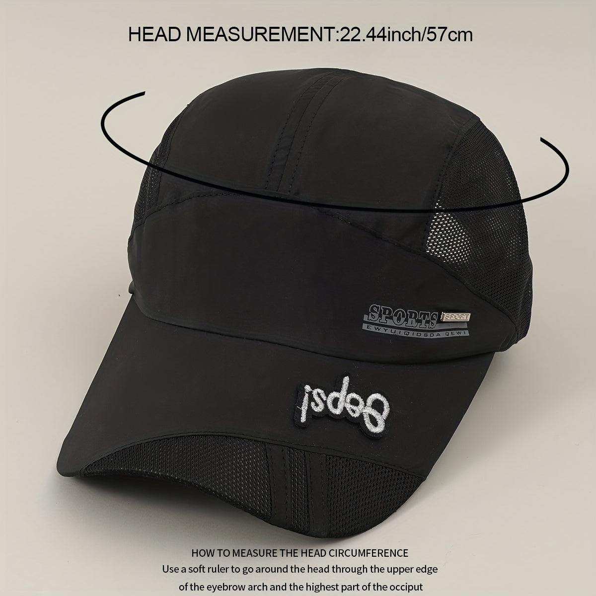 Quick Drying Sun Hat Men's Summer Outdoor Fishing Baseball Cap