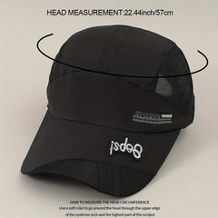 Quick Drying Sun Hat Men's Summer Outdoor Fishing Baseball Cap