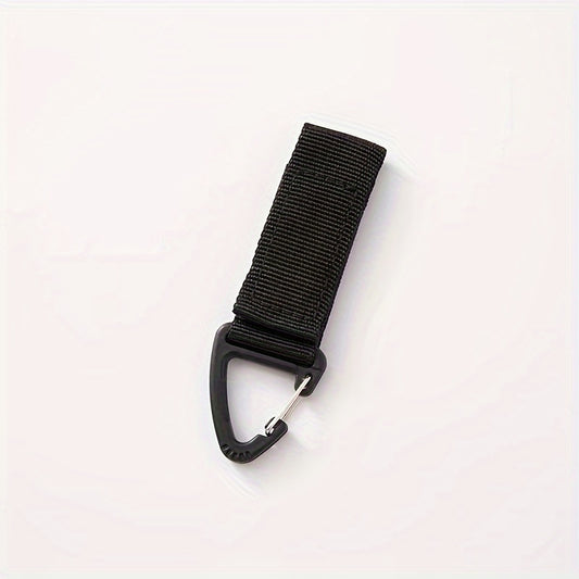 Nylon Webbing Buckle Backpack Hanging Keychain Outdoor Camping