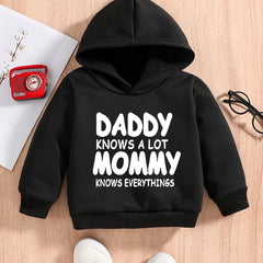 Baby Boys Hooded Sweatshirt Long Sleeve Casual Pullover for Spring Fall