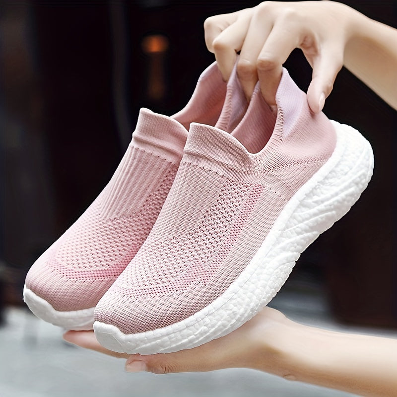 Women's Mesh Tennis Sports Shoes Lightweight Non slip Travel Shoes