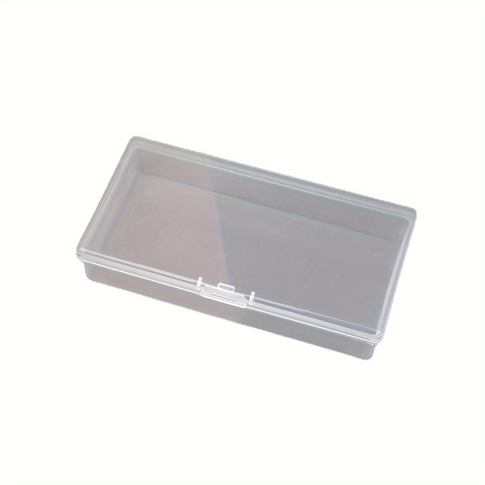 Plastic Transparent Jewelry Storage Box Nail Rhinestone Case
