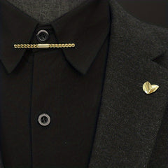3pcs Retro Collar Clip Shirt Suit Collar Tie Clip Men's Daily Clothing Accessori