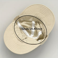 Kids Double Brim Hat Detachable Quick Drying Sun Hat