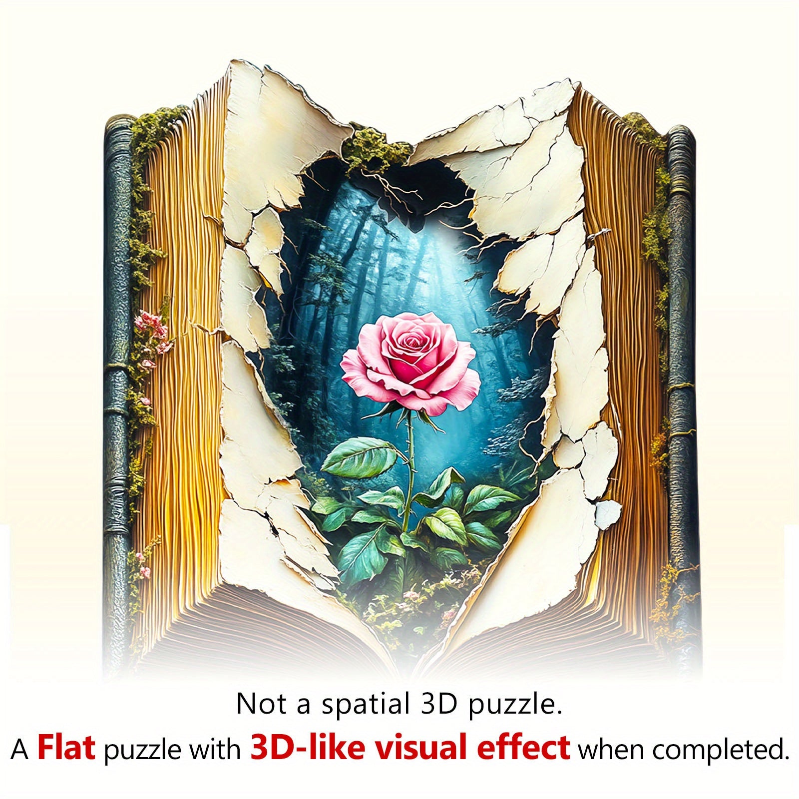 Unique Animal & Floral Wooden Puzzle