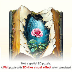Unique Animal & Floral Wooden Puzzle