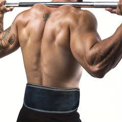 Adjustable PU Weight Lifting Belt with Padded Leather Support