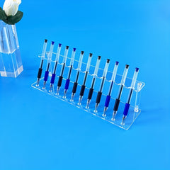 Acrylic Pen Display Stand Ballpoint Fountain Holder Stationery Organizer