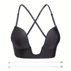 Soft Plunge Bra Breathable Women's Lingerie