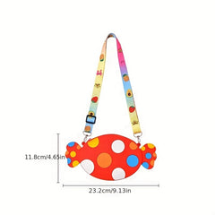 Candy Hamburger Shape Shoulder Bag for Girls