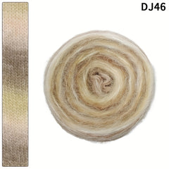 Gradient Spray Wool Thread for Scarves Hats Clothing