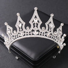 Crystal Queen Crown Headband Wedding Tiara Hair Accessories