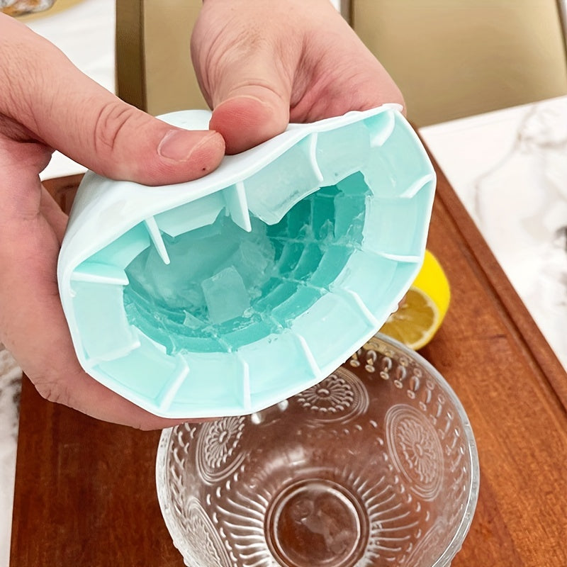 Easy Release Round 3D Ice Cubes Maker Silicone Mold