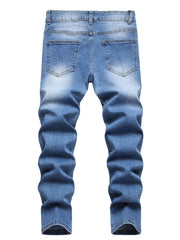 Boys Ripped Jeans Denim Pants Spring Autumn Kids Clothes