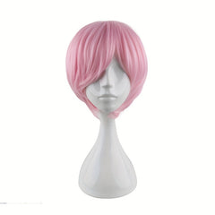 Men's Short Wig With Bangs for Parties and Holidays