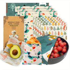 Organic Beeswax Wraps Sustainable Zero Waste Food Storage