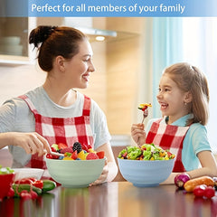 Set of 4 Bowls Rice Salad Cereal Yogurt Noodles PP Dinner Kitchen