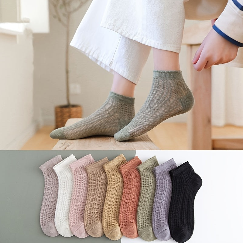 Women's Sweet Lace Boat Socks, Ultra Thin & Breathable