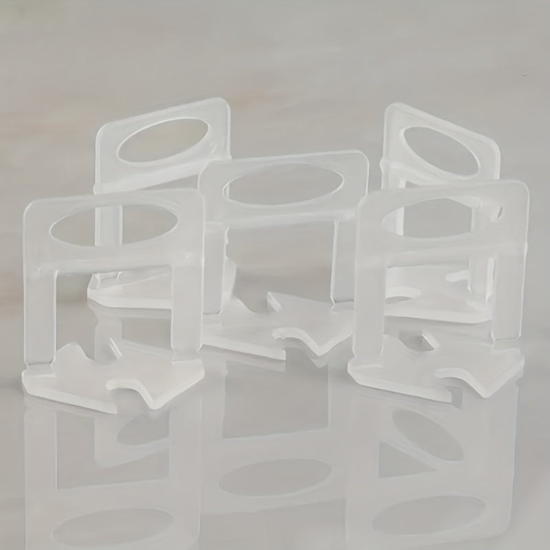 100pcs Tile Leveling Clips 2mm Tile Leveling Spacer Tile Leveling System