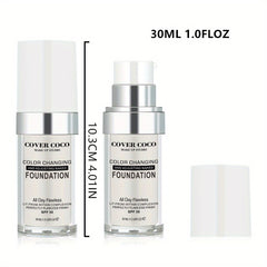 Flawless Colour Changing Liquid Foundation Nude Face Cover Concealer
