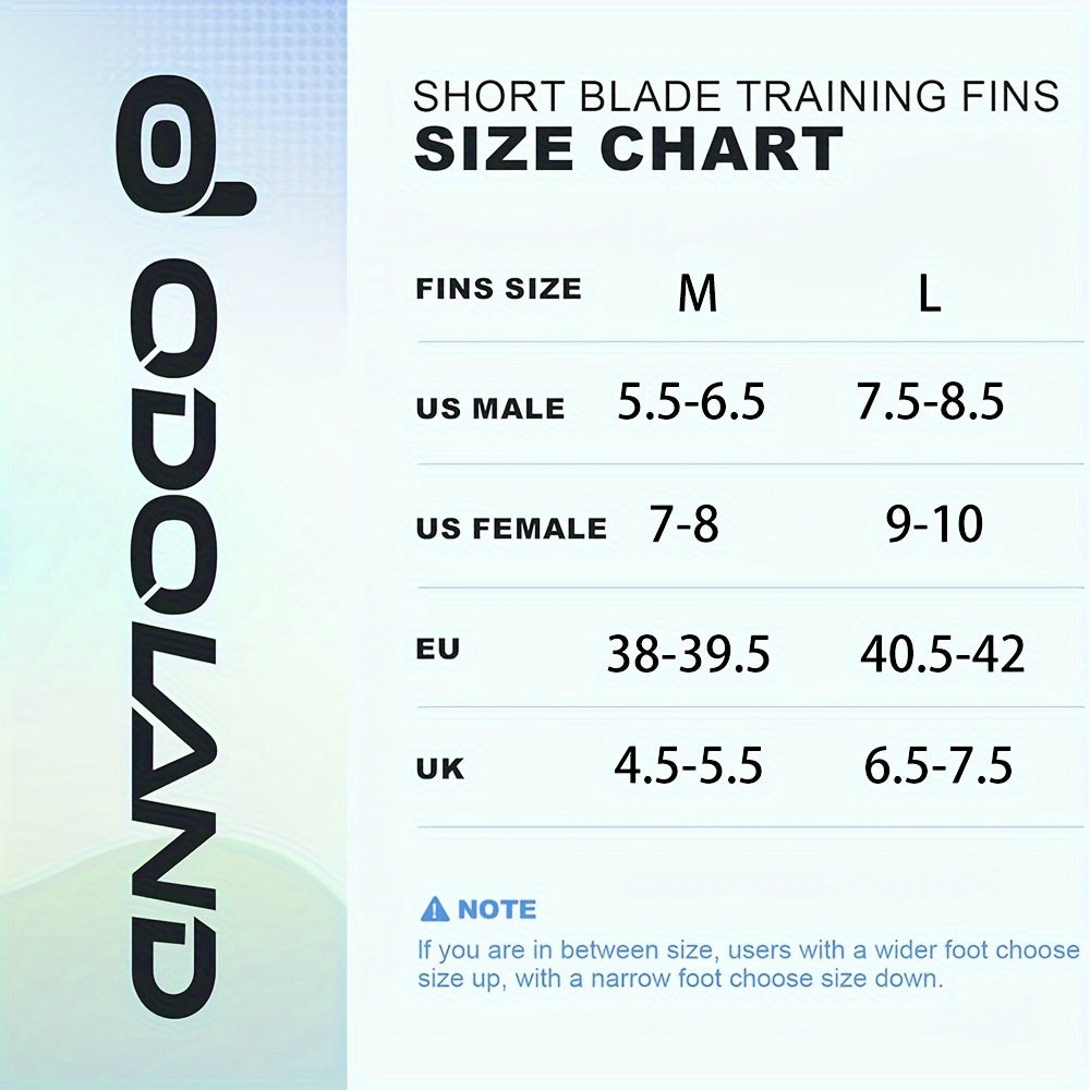 Unisex Snorkel Fins for Swimming Training Swim Fins for Adult Swimming Flippers