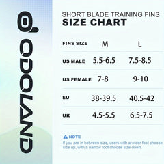 Unisex Snorkel Fins for Swimming Training Swim Fins for Adult Swimming Flippers