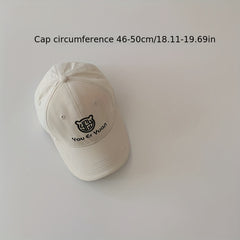 Kids Baseball Cap Baby Sunshade Embroidered Hat