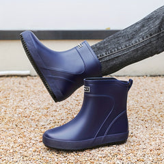 Men's Waterproof Rain Boots Non-slip Outdoor Work Fishing Shoes