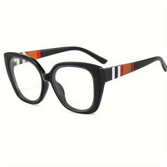 Men's Unisex Stripe Sunglasses Vintage Glasses