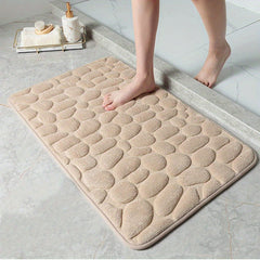 Soft Memory Foam Bath Rug with Rapid Water Absorption