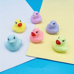 48pcs Colorful Baby Duck Toys for Bath Time Fun