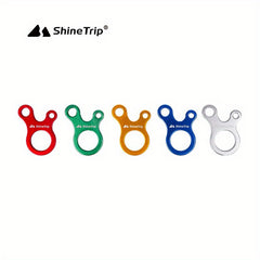 Quick Knotting Carabiner for Camping Hiking Climbing 3 Hole Easy Adjustments