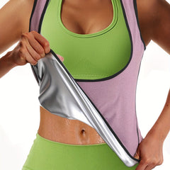 Sauna Sweat Tank Top Compression Body Shaper for Women