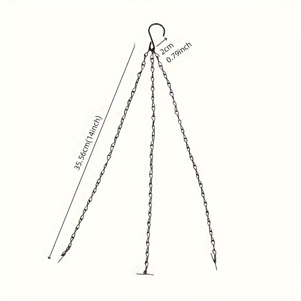3 Pack Long Hanging Chains for Plants Flower Pot Basket Chains