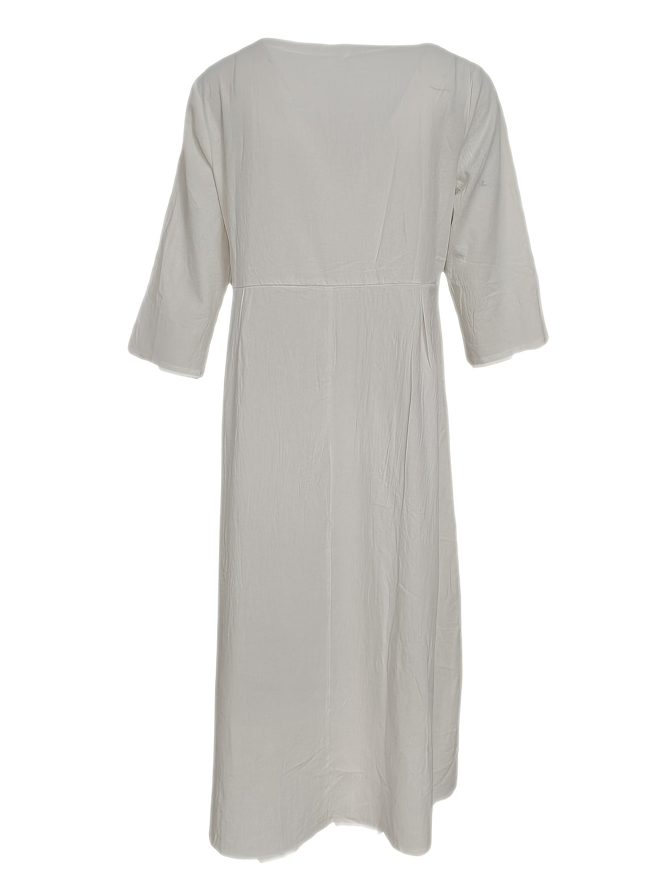 Casual Solid Loose Summer Dresses Women's