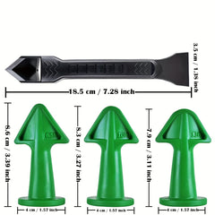 4pcs Glass Gluer Angle Scraper Sewing Tool