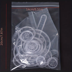 Spirograph Drawing Set Interlocking Gears & Wheels Geometric Ruler Creative