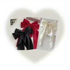 3pcs Big Bow Hair Clips for Girls