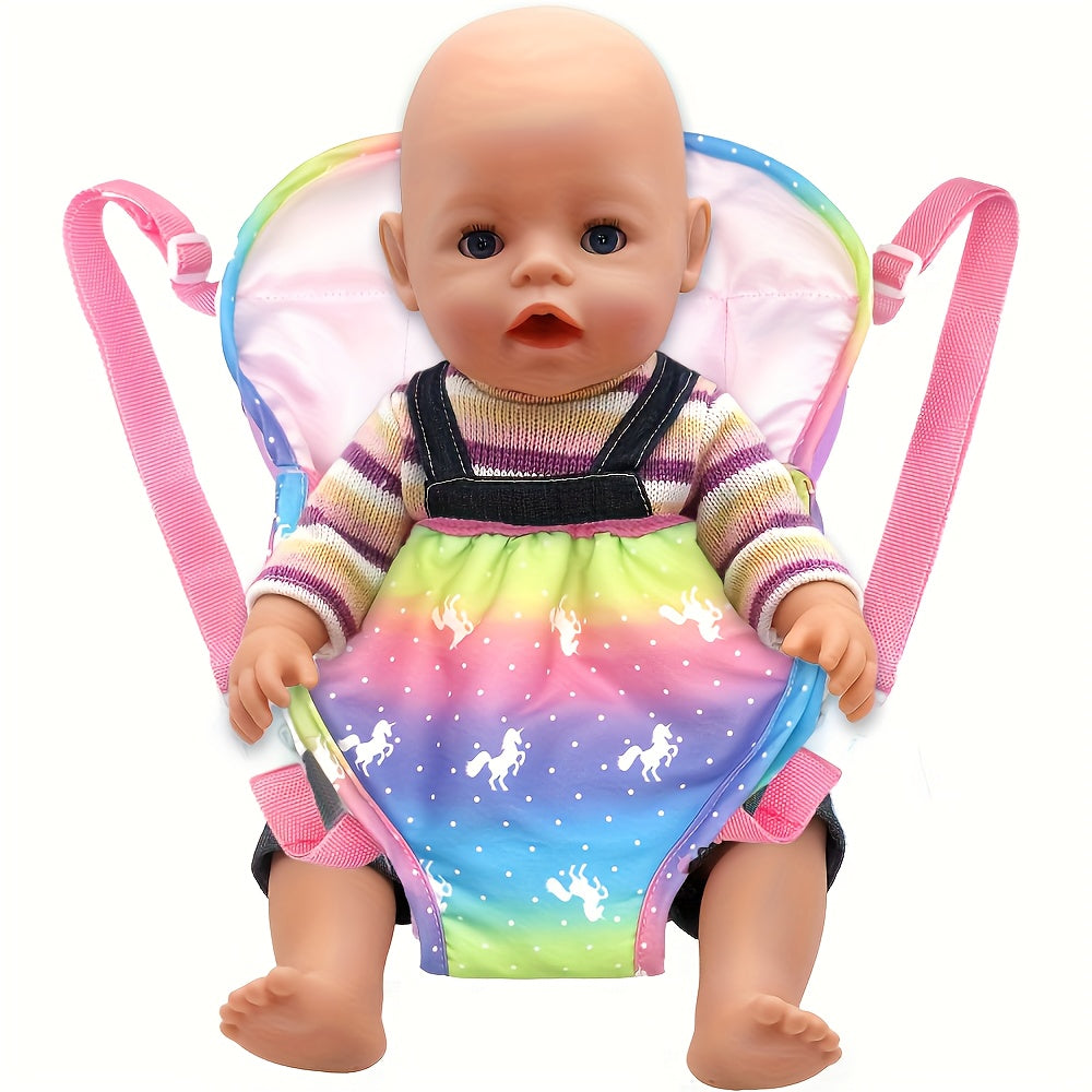 Doll Carrier Backpack for 30 48 45 Youngsters & Reborn Dolls Durable Polyester