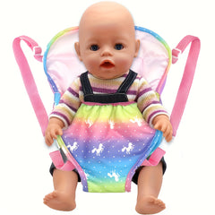 Doll Carrier Backpack for 30 48 45 Youngsters & Reborn Dolls Durable Polyester