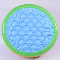 Fluorescent Inflatable Pool Outdoor Three Ring Swimming Pool
