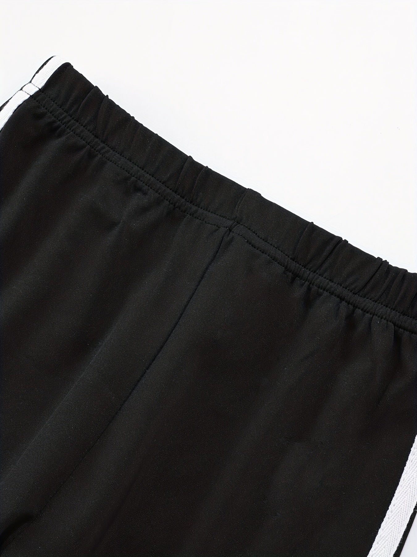 Girls Casual Sweat Pants High Waist Slim Fit Stretch Athletic Legging